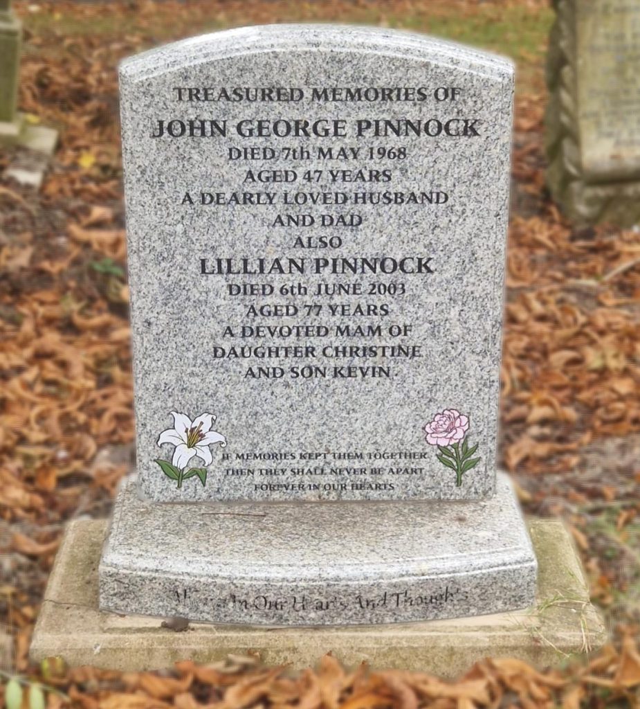 headstone south shields newcastle memorials