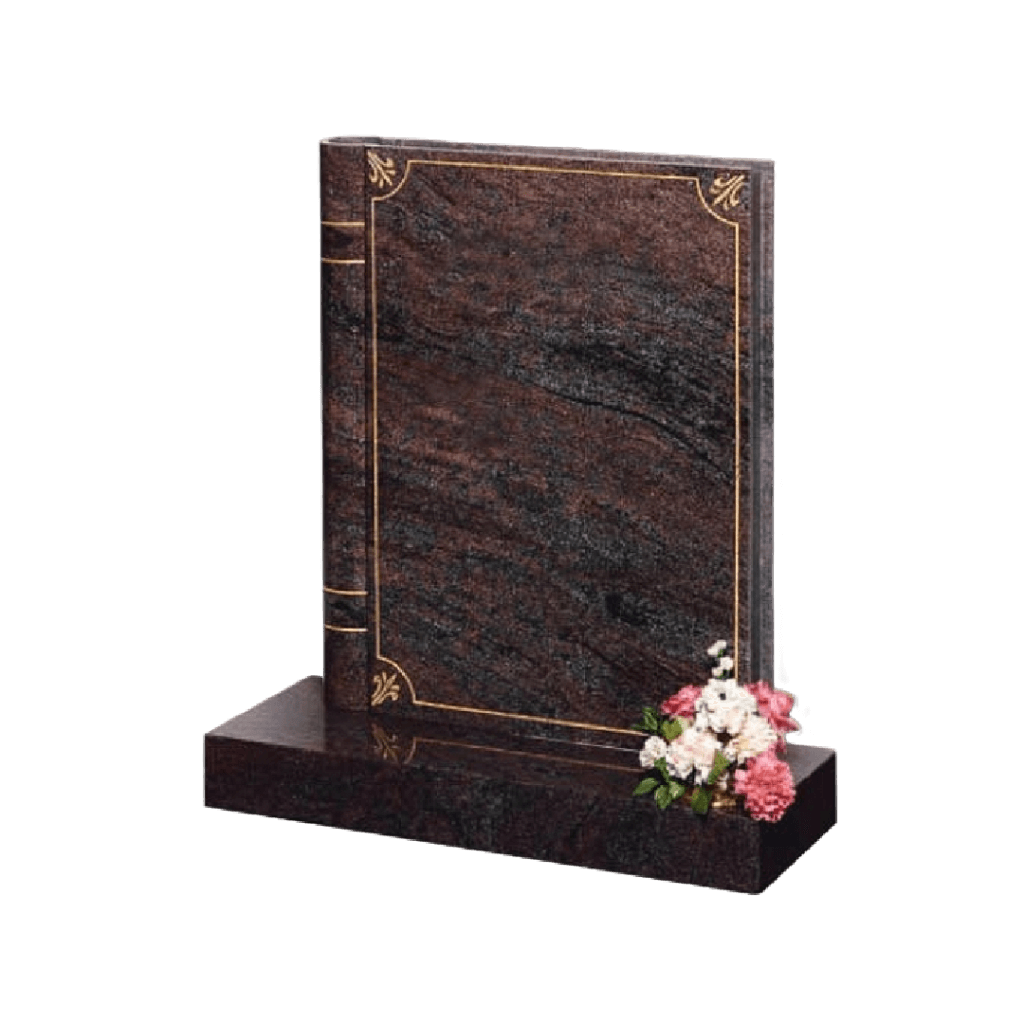BOOK-HEADSTONE-MEMORIAL
